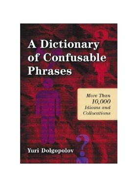 按需印刷A Dictionary of Confusable Phrases[9780786458554]