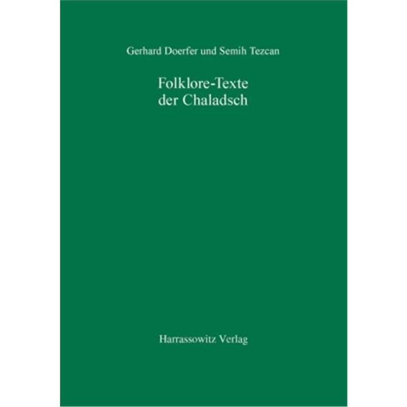 预订【德语】Folklore-Texte der Chaladsch[9783447034845]