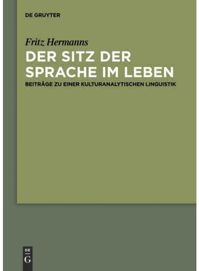 按需印刷DEG Der Sitz der Sprache im Leben[9783110288438]