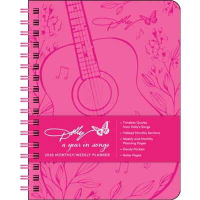 预订Dolly Parton A Year in Songs Deluxe Organizer 2026 Weekly Planner Calendar[9781524896539]