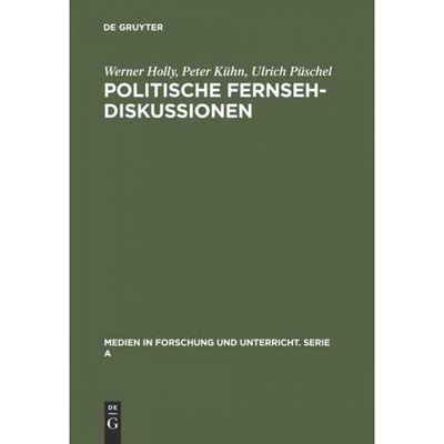 按需印刷不退不换DEG Politische Fernsehdiskussionen[9783484340183]