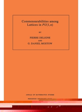 按需印刷Commensurabilities among Lattices in PU (1,n). (AM-132), Volume 132[9780691000961]