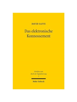 预订【德语】Das elektronische Konnossement:Umsetzung der Anforderungen aus   516 Abs. 2 HGB durch. Dissertationsschrift