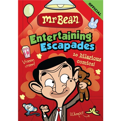 现货 憨豆先生趣味冒险记 : 10个爆笑漫画 Mr Bean's Entertaining Escapades : 10 hilarious comics 英文原版 上海外文 97814083