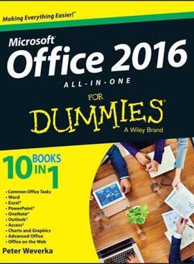预订Office 2016 All-in-One For Dummies