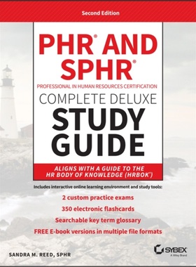 预订PHR and SPHR Professional in Human Resources Certification Complete Deluxe Study[9781119426738]