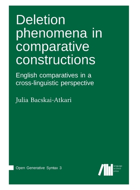 按需印刷Deletion phenomena in comparative constructions[9783961100842]