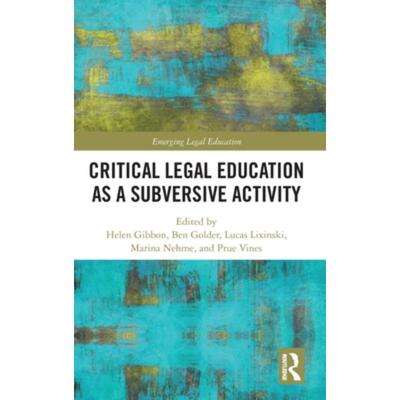 按需印刷不退不换TF Critical Legal Education as a Subversive Activity[9781032006970]