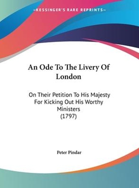 按需印刷An Ode To The Livery Of London[9781104613563]