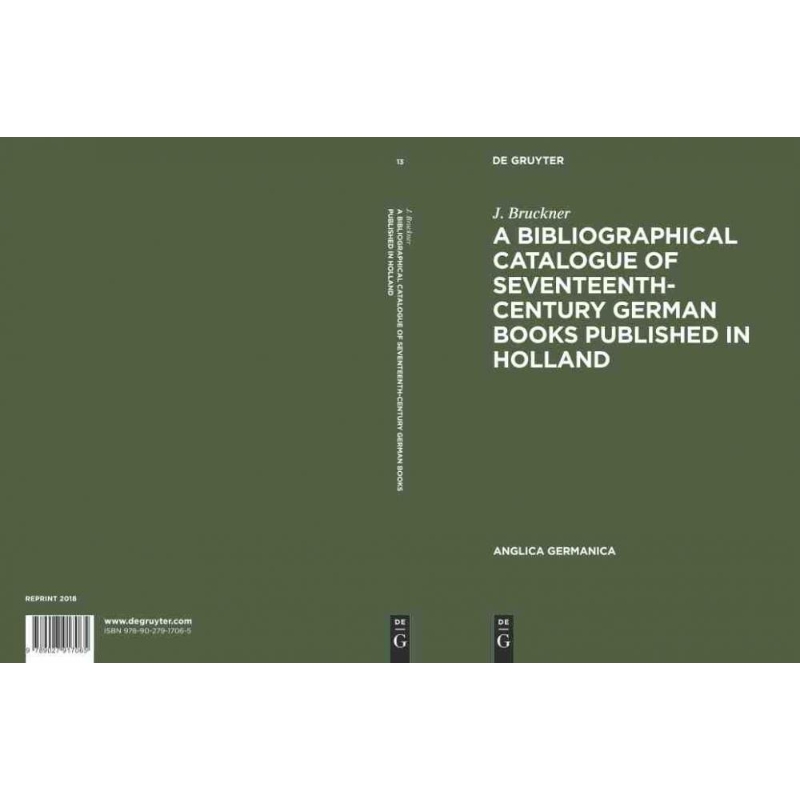 按需印刷DGYT A Bibliographical Catalogue of Seventeenth Century German Books Published in Holland[9789027917065]