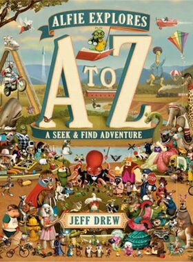 预售【2024新书】Alfie Explores A To Z[9780593813119]