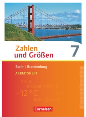预订【德语】 Zahlen und Größen - Berlin und Brandenburg - 7. Schuljahr[9783060085453]