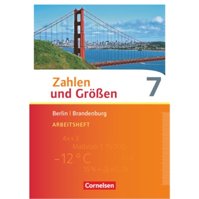 预订【德语】 Zahlen und Größen - Berlin und Brandenburg - 7. Schuljahr[9783060085453]