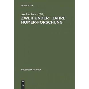 按需印刷不退不换DEG Zweihundert Jahre Homer Forschung[9783598774126]