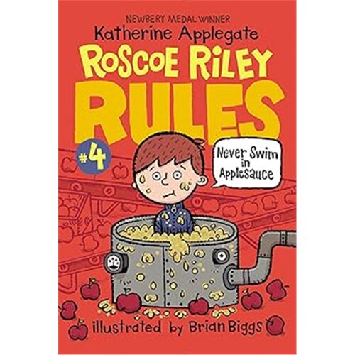 1件6.6折起 现货Roscoe Riley Rules #4: Never Swim in Applesauce[9780062392510][580L]