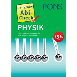 große 预订不退不换德语 Der Physik 9783125625815 Check PONS Abi