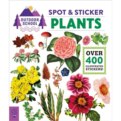 预订不退不换Outdoor School: Spot & Sticker Plants[9781250754653]