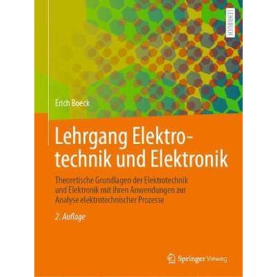 预订不退不换德语 Lehrgang Elektrotechnik und Elektronik:Theoretische Grundlagen der Elektrotechnik u