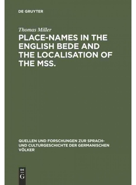 按需印刷DEG Place names in the English Bede and the localisation of the mss.[9783111218410]