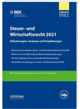 预订【德语】 Steuer- und Wirtschaftsrecht 2021:Erlaute