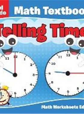 按需印刷2nd Grade Math Textbook:Telling Time Math Worksheets Edition[9781682807958]