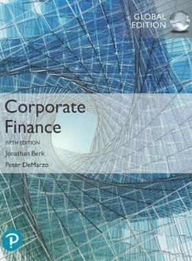 预订Corporate Finance plus Pearson MyLab Finance with Pearson eText, Global Edition