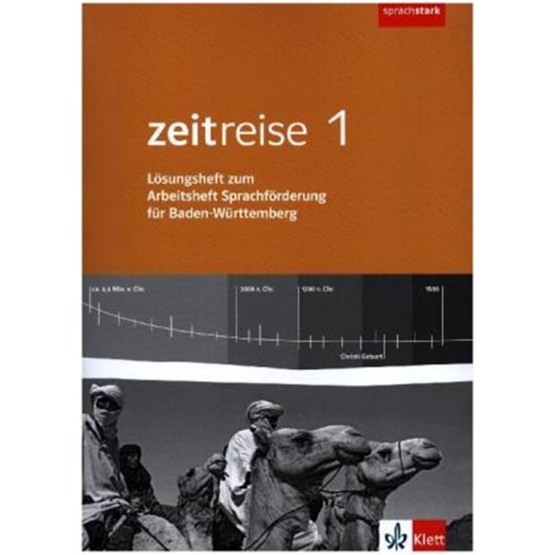 预订不退不换德语 Zeitreise 1. Differenzierende Ausgabe Baden-Württemberg Lösungen zum A[9783124520456]