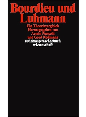 预订【德语】Bourdieu und Luhmann