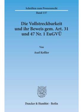 预订不退不换德语 Die Vollstreckbarkeit und ihr Beweis gem.