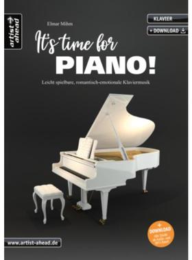 预订【德语】 It's Time For Piano!:Leicht spielbare, romantisch-emotionale Klaviermusik