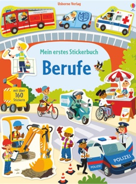 预订【德语】 Mein erstes Stickerbuch: Berufe[9781789410945]