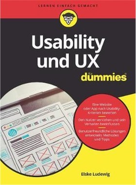 预订【德语】 Usability und UX für Dummies:Nutzerfreundliche Webseiten erstellen - gutes Webdesign