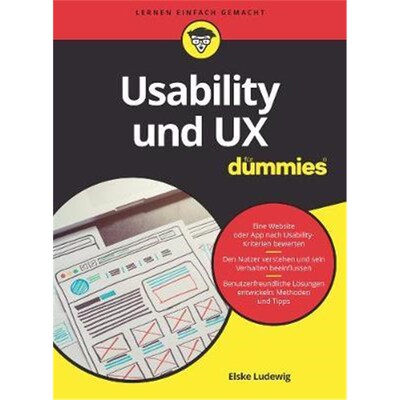 预订【德语】 Usability und UX für Dummies:Nutzerfreundliche Webseiten erstellen - gutes Webdesign