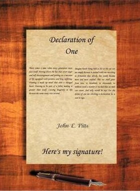 按需印刷不退不换Declaration of One[9781426903427]