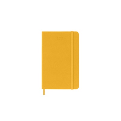 预订【德语】 Moleskine 12 Monate Wochen Notizkalender - Color 2023, Pocket/A6, Oran[8056598852851]