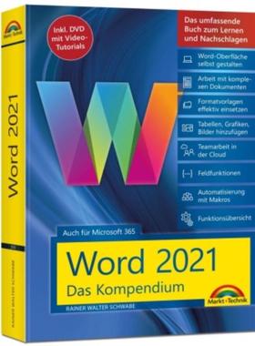 预订【德语】 Word 2021 - Das umfassende Kompendium für Einsteiger und Fortgeschrittene. Komplett