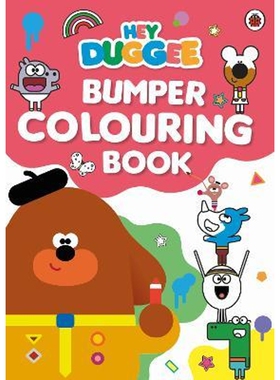 预订Hey Duggee: Bumper Colouring Book:Official Colouring Book  涂色书 道奇幼儿园 英国动画片