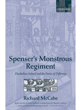 按需印刷Spenser's Monstrous Regiment:Elizabethan Ireland and the Poetics of Difference[9780199282043]