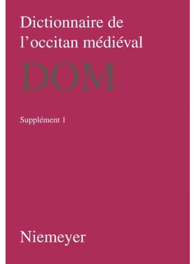 按需印刷DEG Dictionnaire de l’occitan médiéval (DOM). Supplement 1[9783484505506]