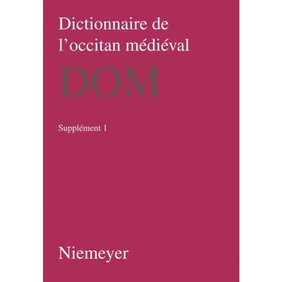 按需印刷DEG Dictionnaire de l’occitan médiéval (DOM). Supplement 1[9783484505506]