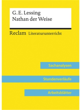 预订【德语】 Gotthold Ephraim Lessing: Nathan der Weise (Lehrerband)[9783150158135]