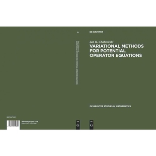for Potential Operator 按需印刷DGYT 9783110152692 Methods Equations Variational