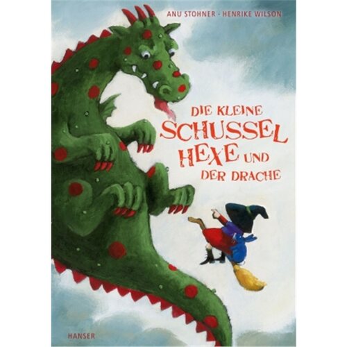 预订不退不换德语Die kleine Schusselhexe und der Drache[9783446253100]