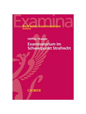 预订【德语】Examinatorium im Schwerpunkt Strafrecht: