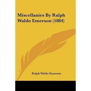 Waldo Ralph 1884 9780548573198 Emerson 按需印刷Miscellanies