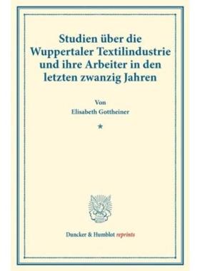 预订【德语】 Studien uber die Wuppertaler Textilindust