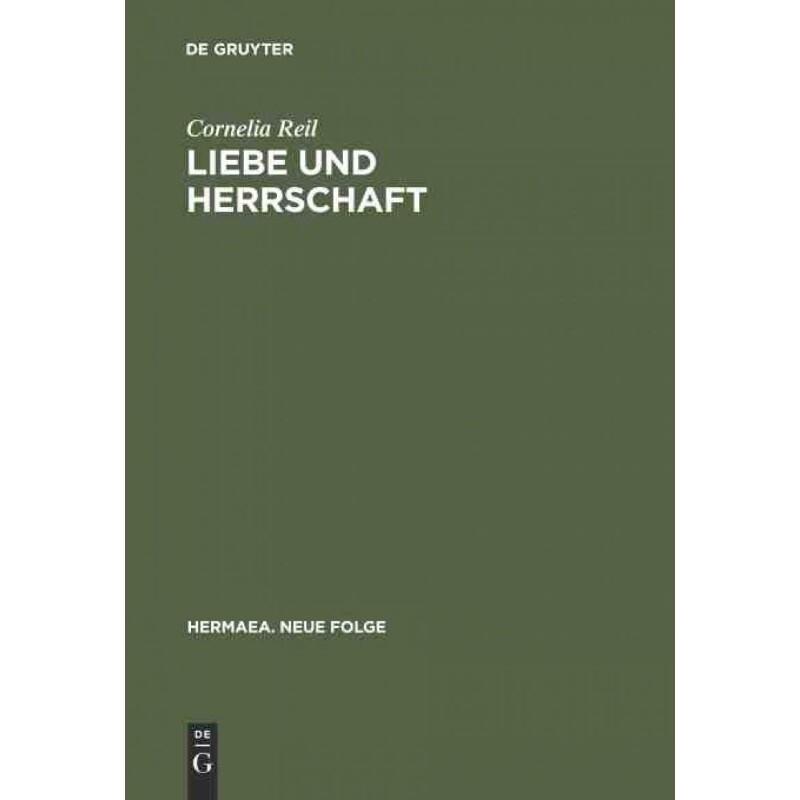 按需印刷不退不换DEG Liebe und Herrschaft[9783484150782]