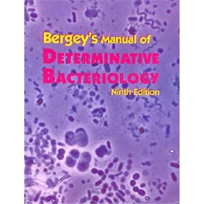 预订不退不换Bergey's Manual of Determinative Bacteriology