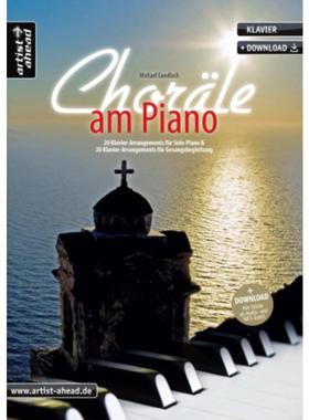 预订【德语】 Chor?le am Piano:20 Klavier-Arrangements für Solopiano & 20 Klavier-Arran