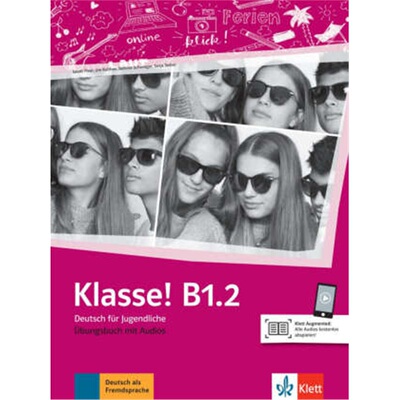 预订【德语】 Klasse! B1.2 Übungsbuch mit Audios zum Download[9783126072144]